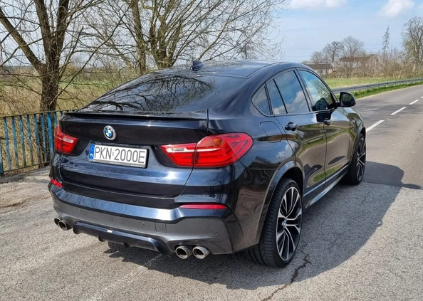 BMW X4 cena 82000 przebieg: 220130, rok produkcji 2014 z Sompolno małe 56